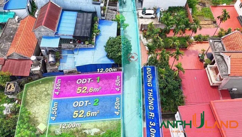 Bán lô đất trung tâm hành chính phường Thủy Nguyên ( xã Tân Dương), TP Hải Phòng